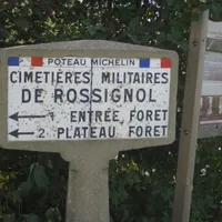 Militaire begraafplaats in Rossignol